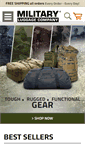 Mobile Screenshot of militaryluggage.com
